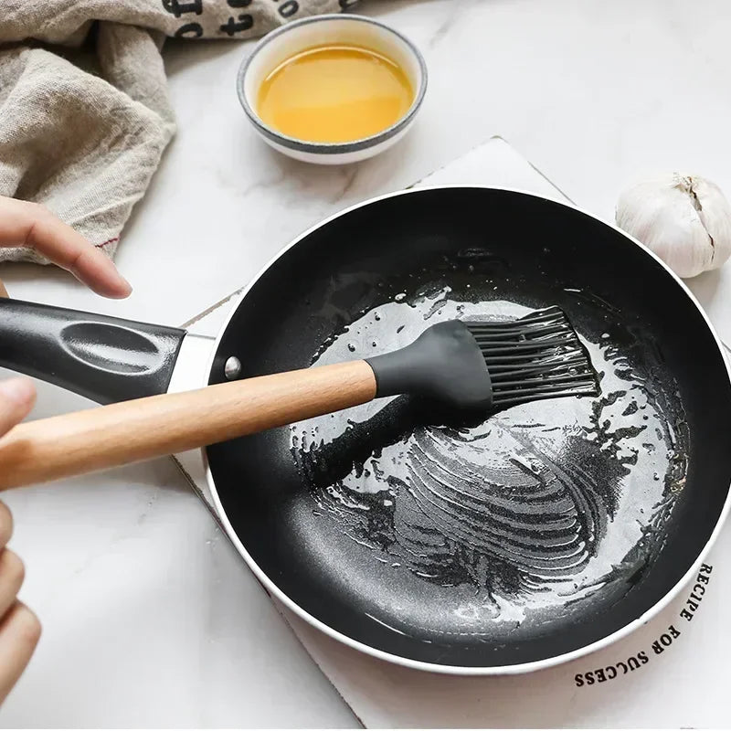 Utensílios de cozinha em silicone | 12 peças